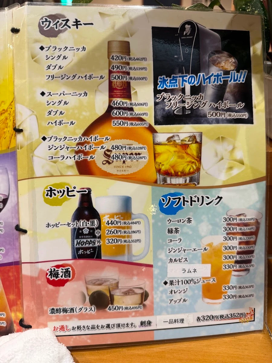 Nihonkai Meguro Menu photo 10